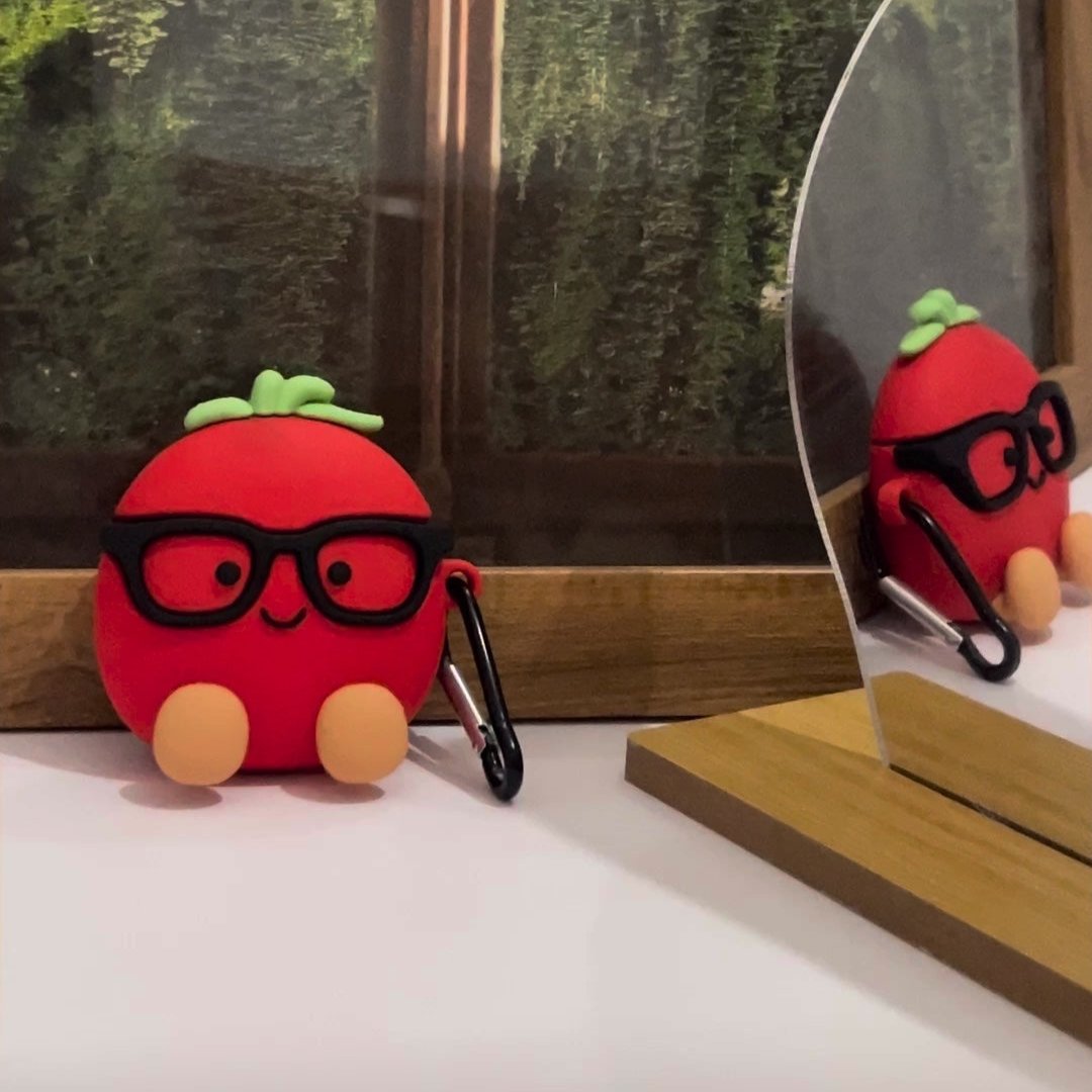 AirPods Case | INSNIC Creative Fun 3D Tomato Sunglasses