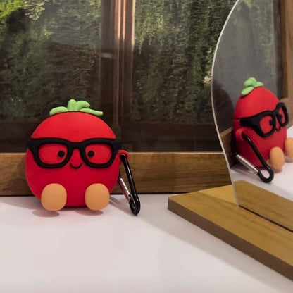 AirPods Case | INSNIC Creative Fun 3D Tomato Sunglasses