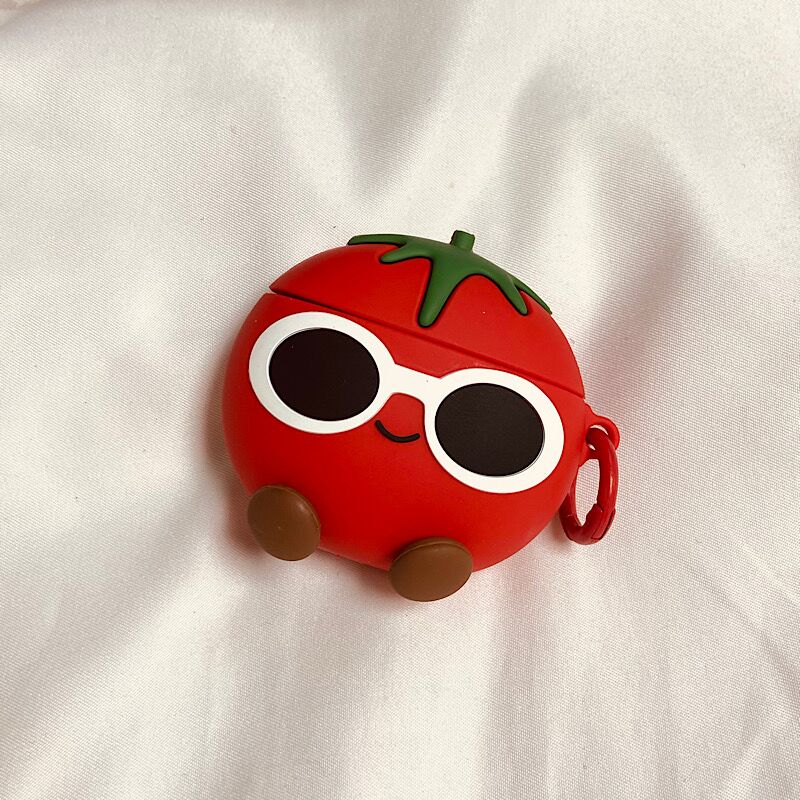 AirPods Case | INSNIC Creative Fun 3D Tomato Sunglasses