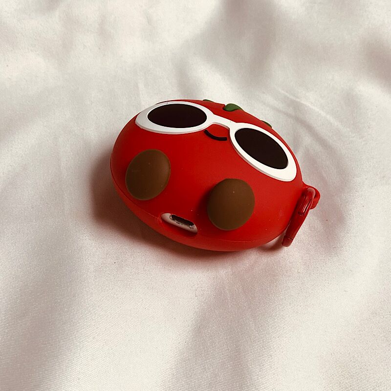 AirPods Case | INSNIC Creative Fun 3D Tomato Sunglasses