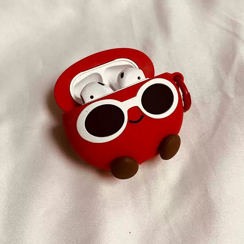 AirPods Case | INSNIC Creative Fun 3D Tomato Sunglasses