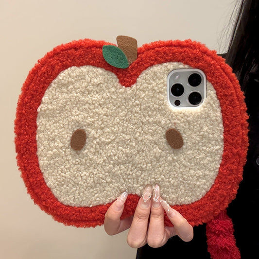 iPhone case | INSNIC Creative Unique Autumn and Winter Plush Flip Big Apple