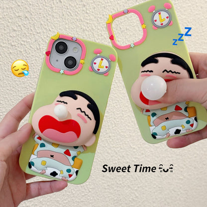 iPhone case | INSNIC Creative Stress Relief Bubble Blowing Little New