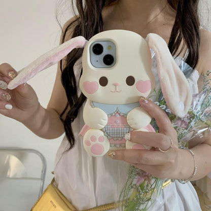 iPhone case | INSNIC Creative Plush Button Ears Cute Rabbit