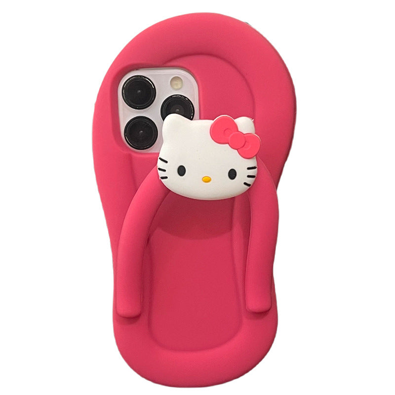 iPhone case | INSNIC Creative 3D Cartoon HelloKitty Slippers