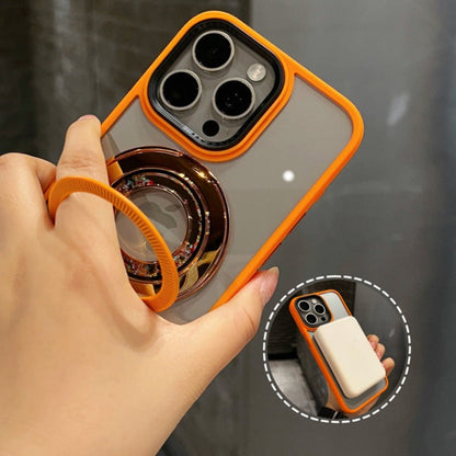 iPhone case | INSNIC Creative High-transparency Magnetic Diamond Bracket