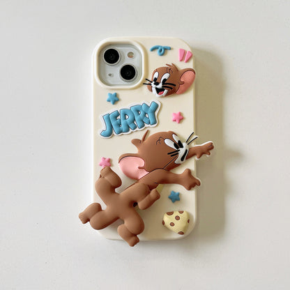 iPhone case | INSNIC Creative Spinning Cat And Mouse For Couples And Friends