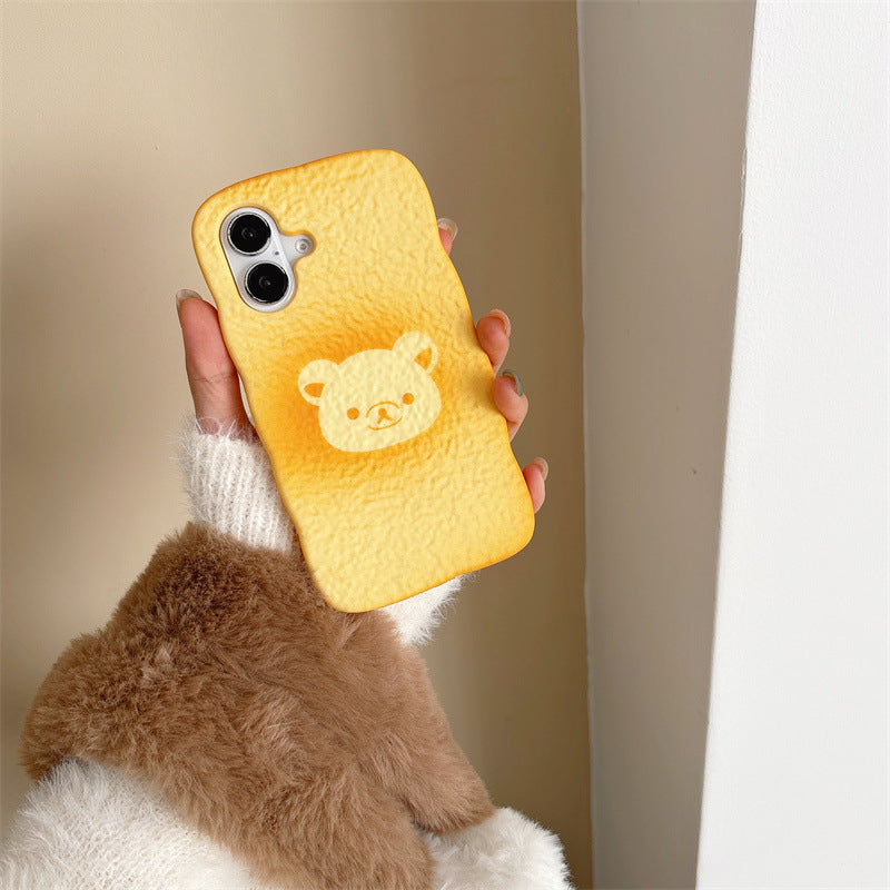 iPhone case | INSNIC Creative Yellow Bread Bear