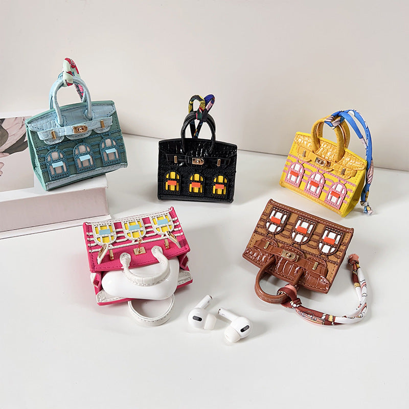 AirPods Bag | INSNIC Pink Mini Creative Window House