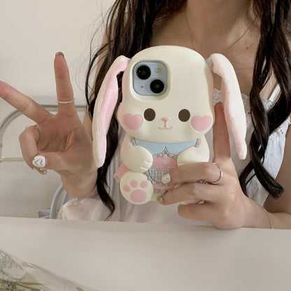 iPhone case | INSNIC Creative Plush Button Ears Cute Rabbit