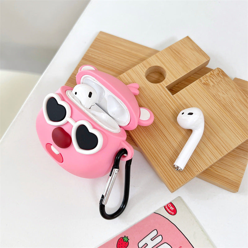 AirPods Case | INSNIC Creative Cute Sunglasses Little Beaver