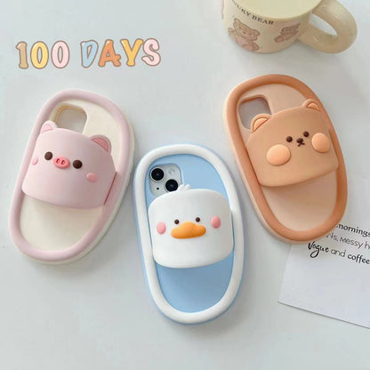 iPhone case | INSNIC Creative Cartoon Cute Slippers Style