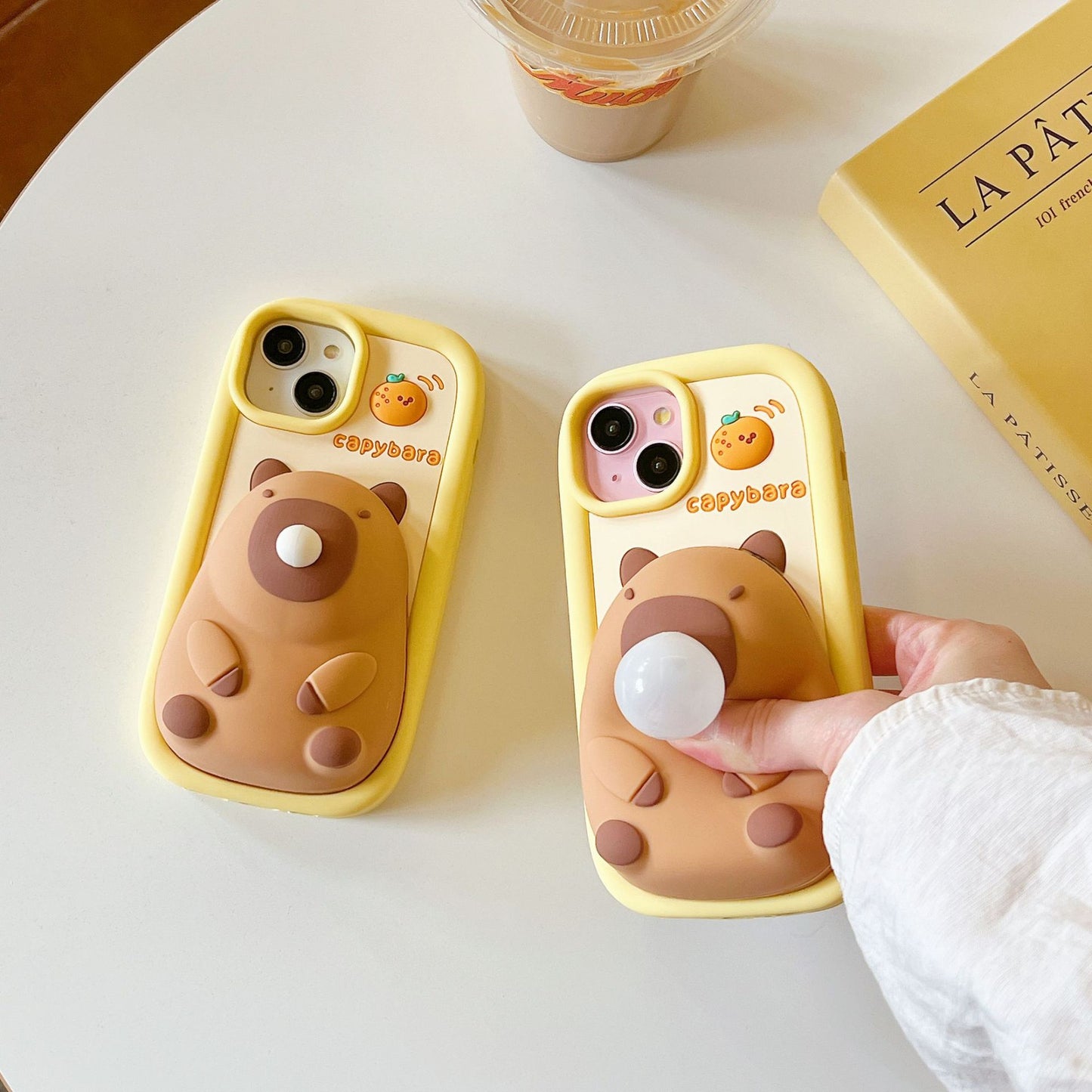 iPhone case | INSNIC Creative Stress Relief Bubble Blowing Capibara