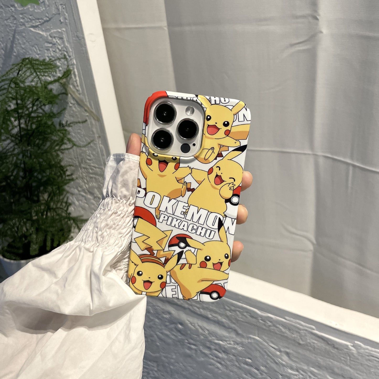 iPhone case | INSNIC Full Screen Pikachu Film Hard Cover