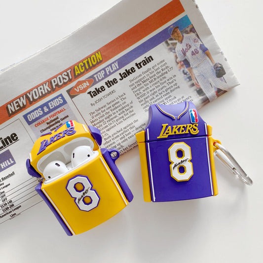AirPods Case | INSNIC Creative 3D 8 and 24 Basketball Clothes Style