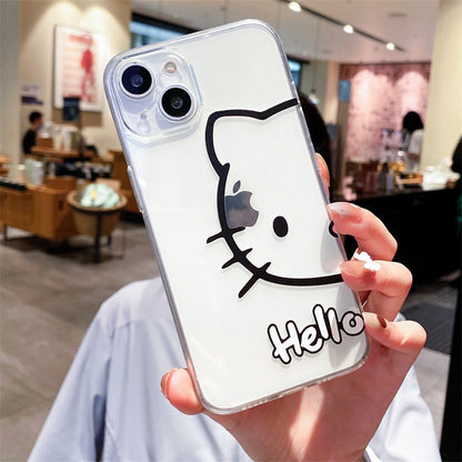 iPhone case | INSNIC Creative Transparent HelloKitty For Couples And Friends