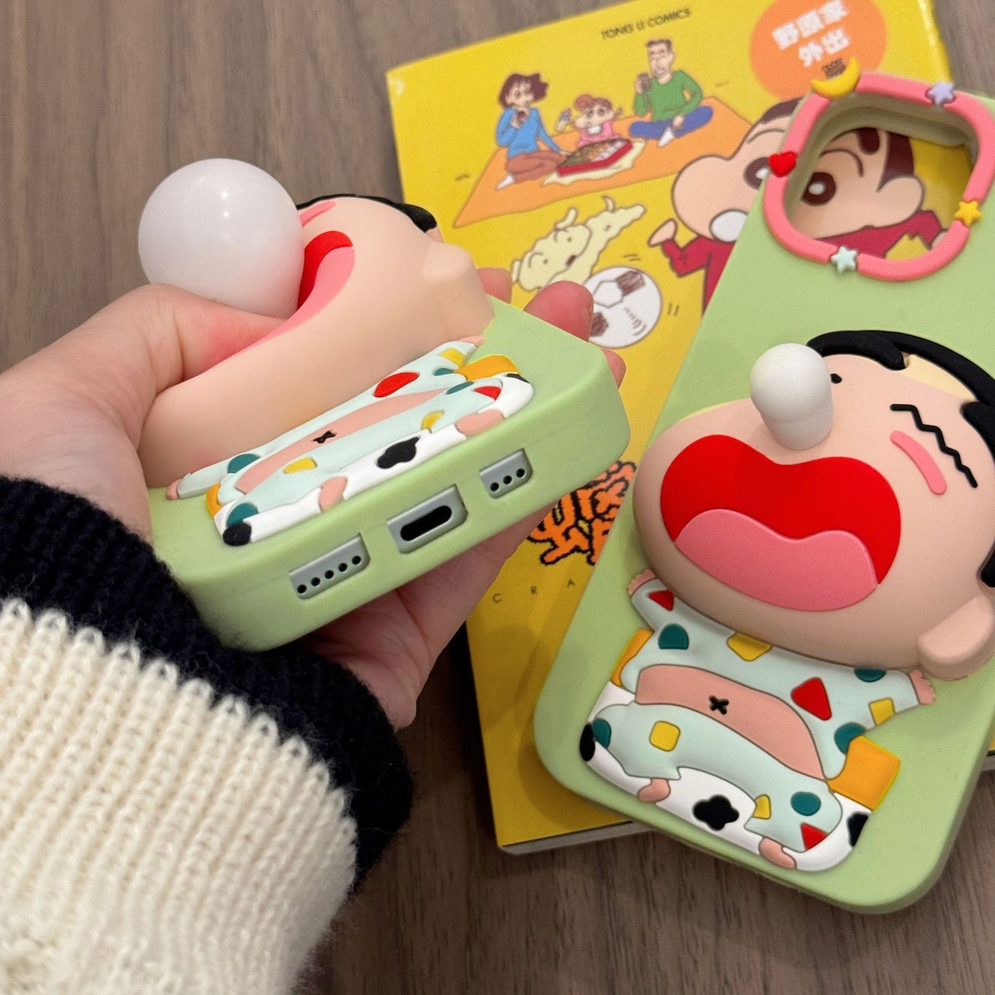 iPhone case | INSNIC Creative Stress Relief Bubble Blowing Little New