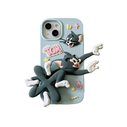 iPhone case | INSNIC Creative Spinning Cat And Mouse For Couples And Friends