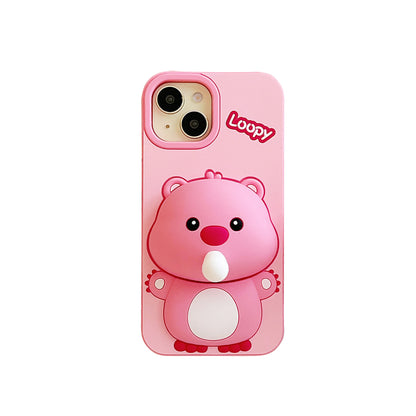 iPhone case | INSNIC Creative Stress Relief Bubble Blowing Little Beaver