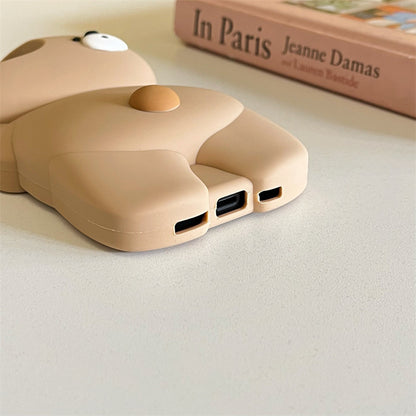 iPhone case | INSNIC Creative Cute Silicone Sleeping Bear