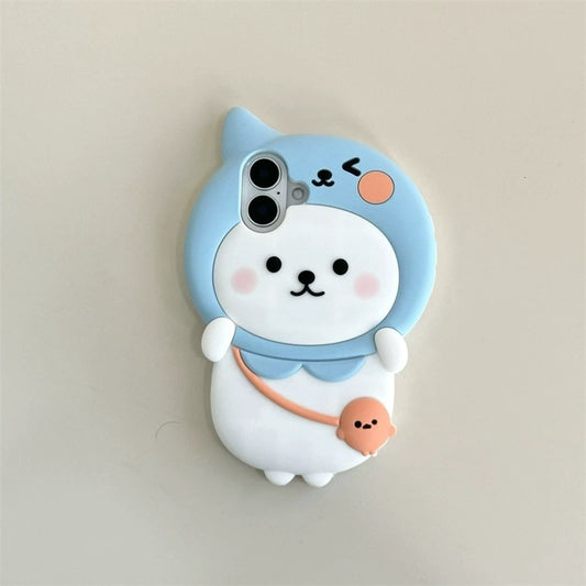 iPhone case | INSNIC Creative Cute Backpack Self-deprecating Bear