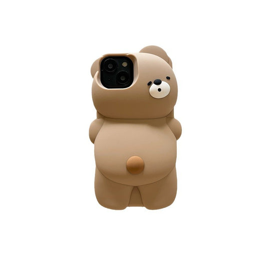 iPhone case | INSNIC Creative Cute Silicone Sleeping Bear