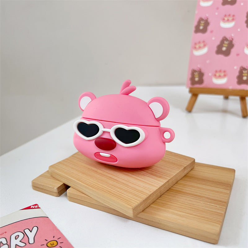 AirPods Case | INSNIC Creative Cute Sunglasses Little Beaver