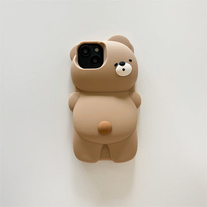 iPhone case | INSNIC Creative Cute Silicone Sleeping Bear