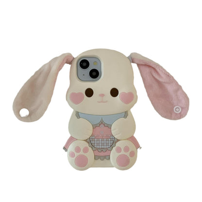 iPhone case | INSNIC Creative Plush Button Ears Cute Rabbit