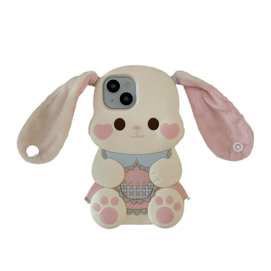 iPhone case | INSNIC Creative Plush Button Ears Cute Rabbit