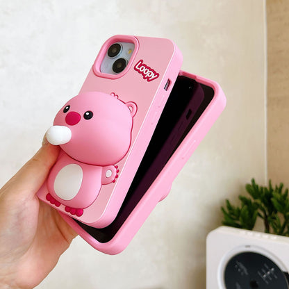 iPhone case | INSNIC Creative Stress Relief Bubble Blowing Little Beaver