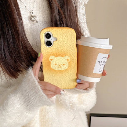 iPhone case | INSNIC Creative Yellow Bread Bear