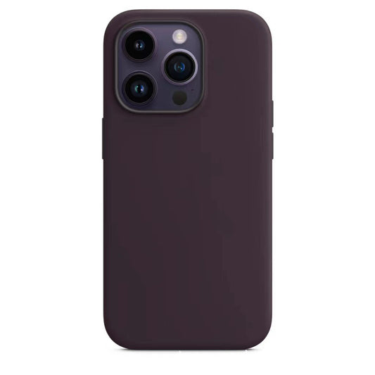 iPhone case | INSNIC SimpleMagnetic Liquid Silicone Berry Puple With Logo